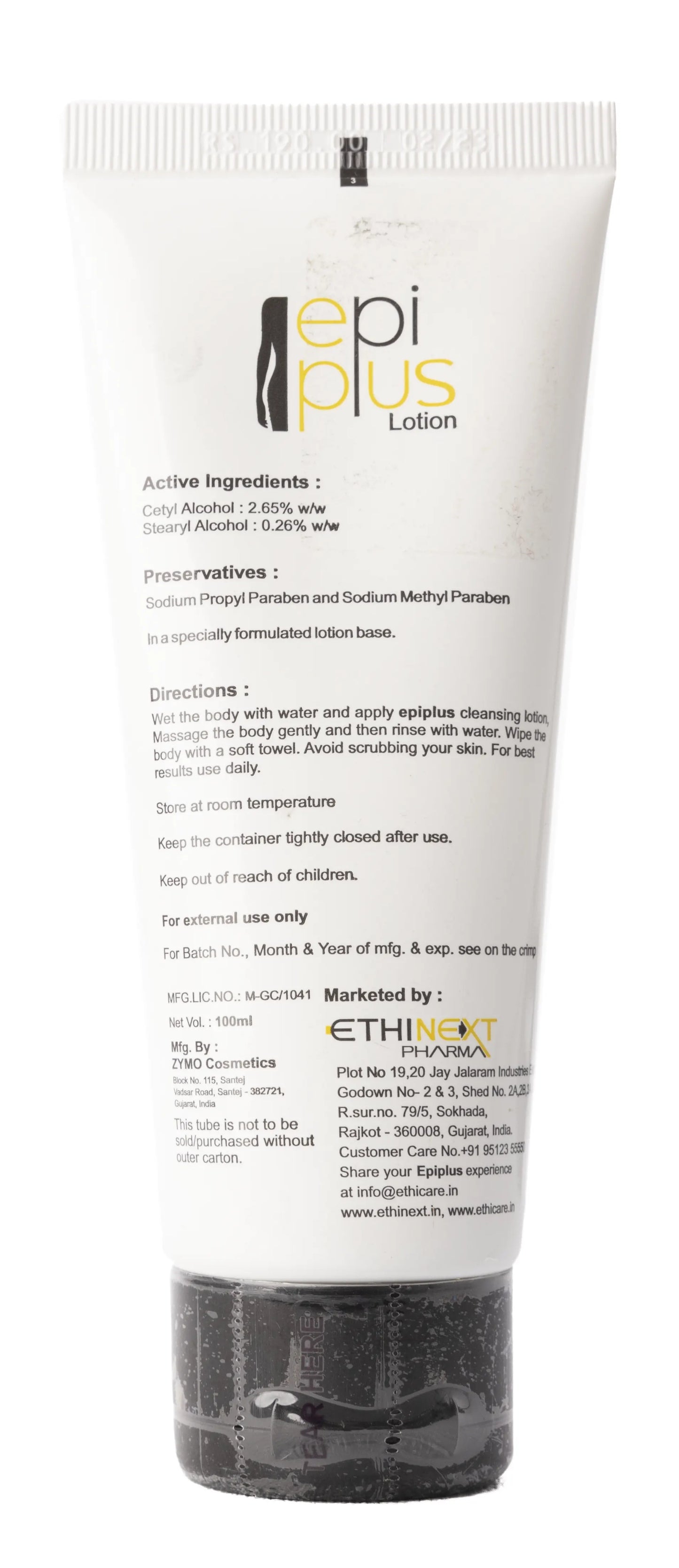 Epiplus Lotion sensitive skin cleanser 100 Ml
