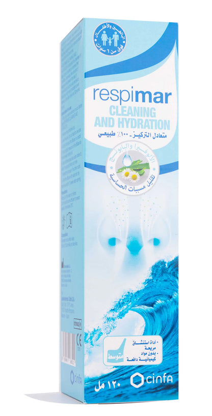 Respimar Cleansing & Hydration Nasal Spray 120Ml