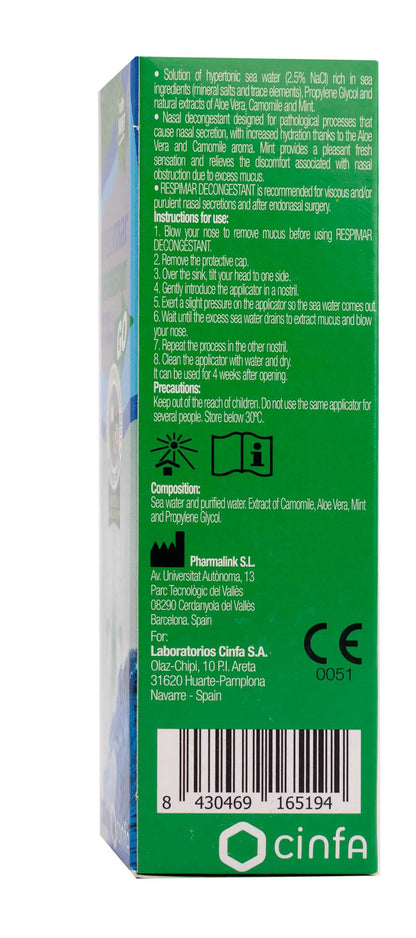 Respimar Decongestant Go Nasal Spray 30Ml