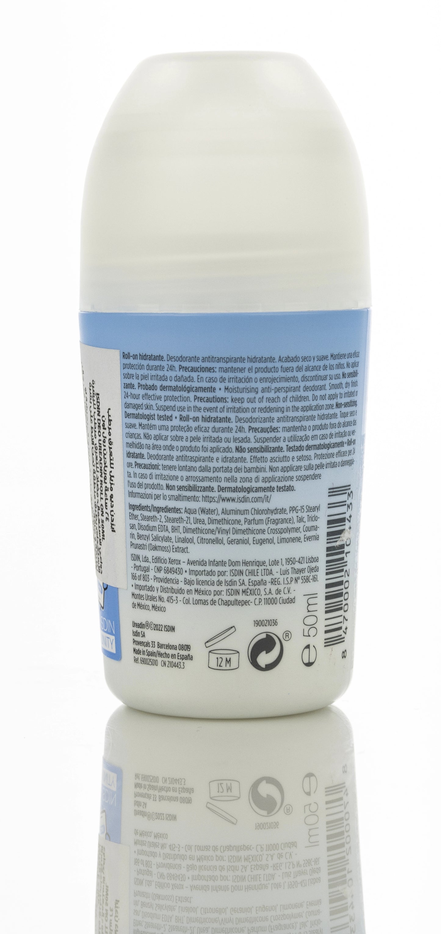 Isdin Ureadin Deodorant Roll On Hydrating 50 Ml
