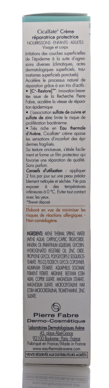 Avène Cicalfate [+] Plus Cream 40 Ml