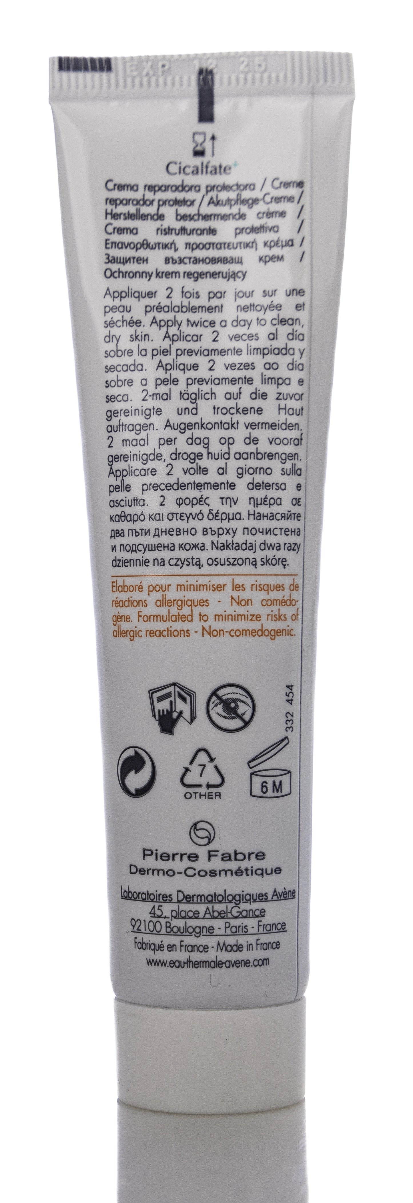 Avène Cicalfate [+] Plus Cream 40 Ml