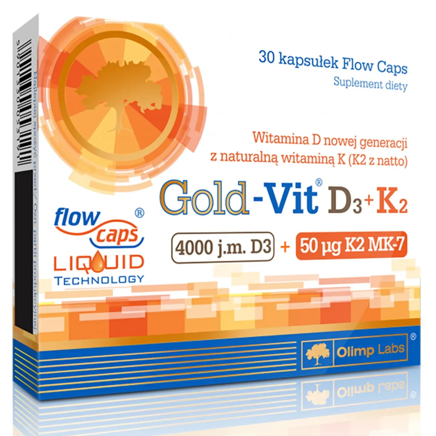 Olimp Gold-Vit D3 (4000IU) + K2 (50mcg) 30 Capsules