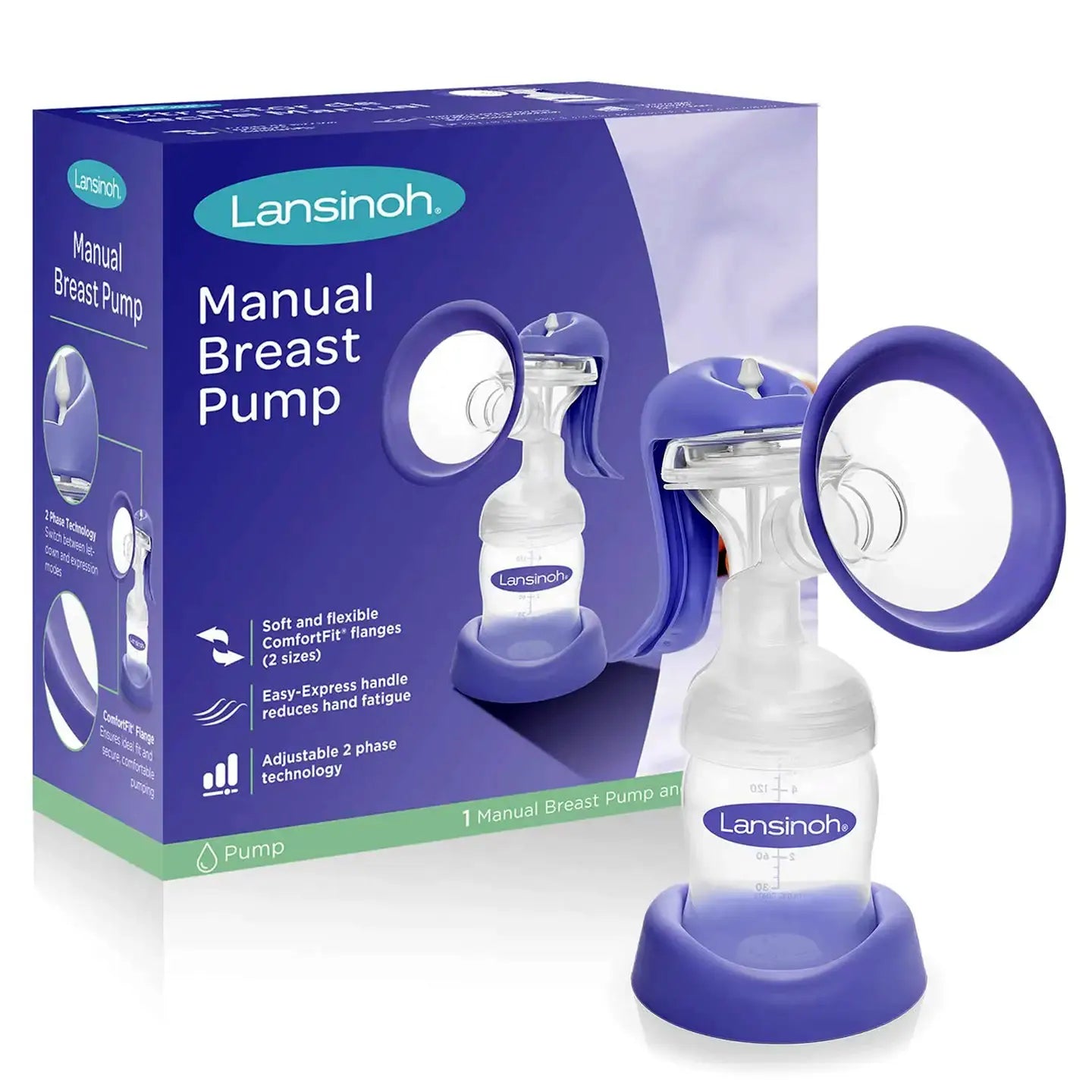 Lansinoh Manual Breast Pump [T1020]