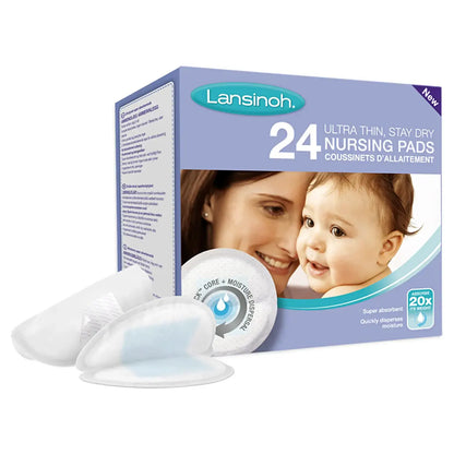 Lansinoh Disposable Breast Pads 24 Pieces [T0516]