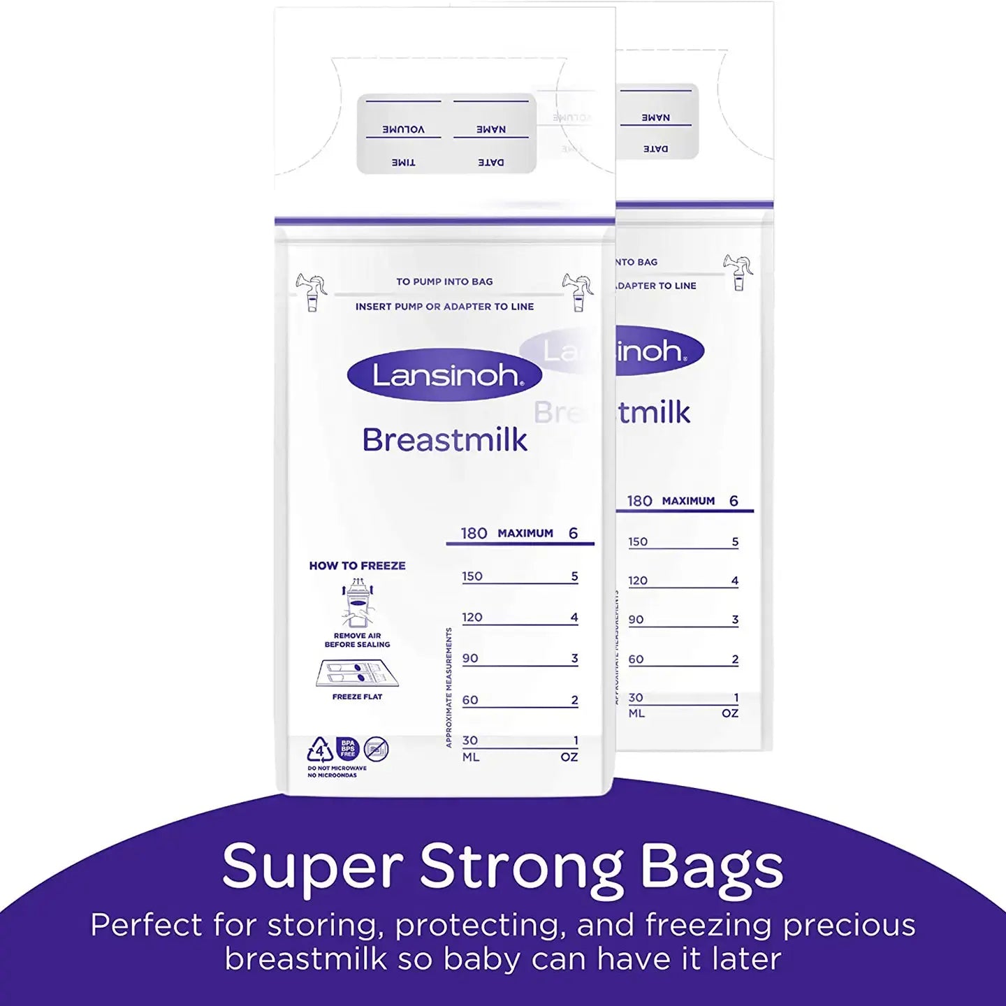 Lansinoh Breast Milk Storage Bags 50 Pieces [T0120]