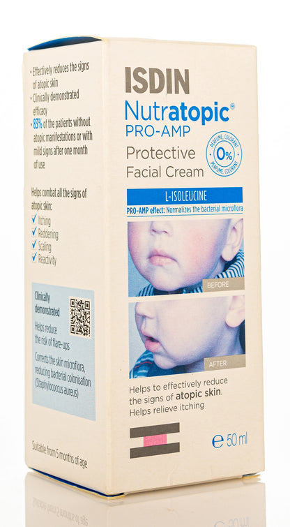 Isdin Nutratopic Pro-Amp Facial Cream 50 Ml