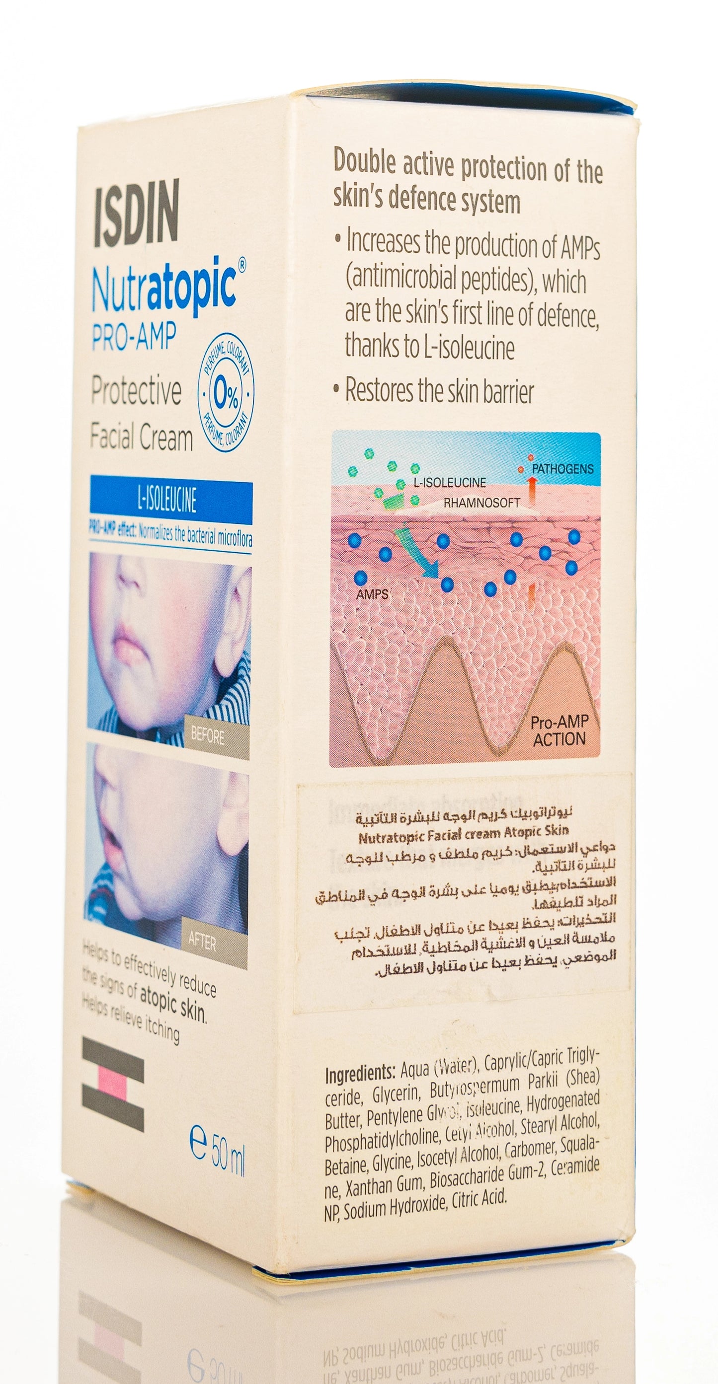Isdin Nutratopic Pro-Amp Facial Cream 50 Ml