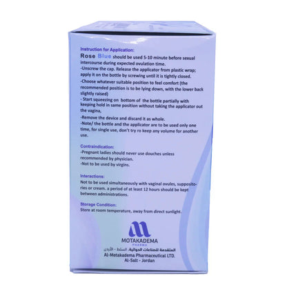 Rose Blue Baking Soda Vaginal Wash 2X125Ml