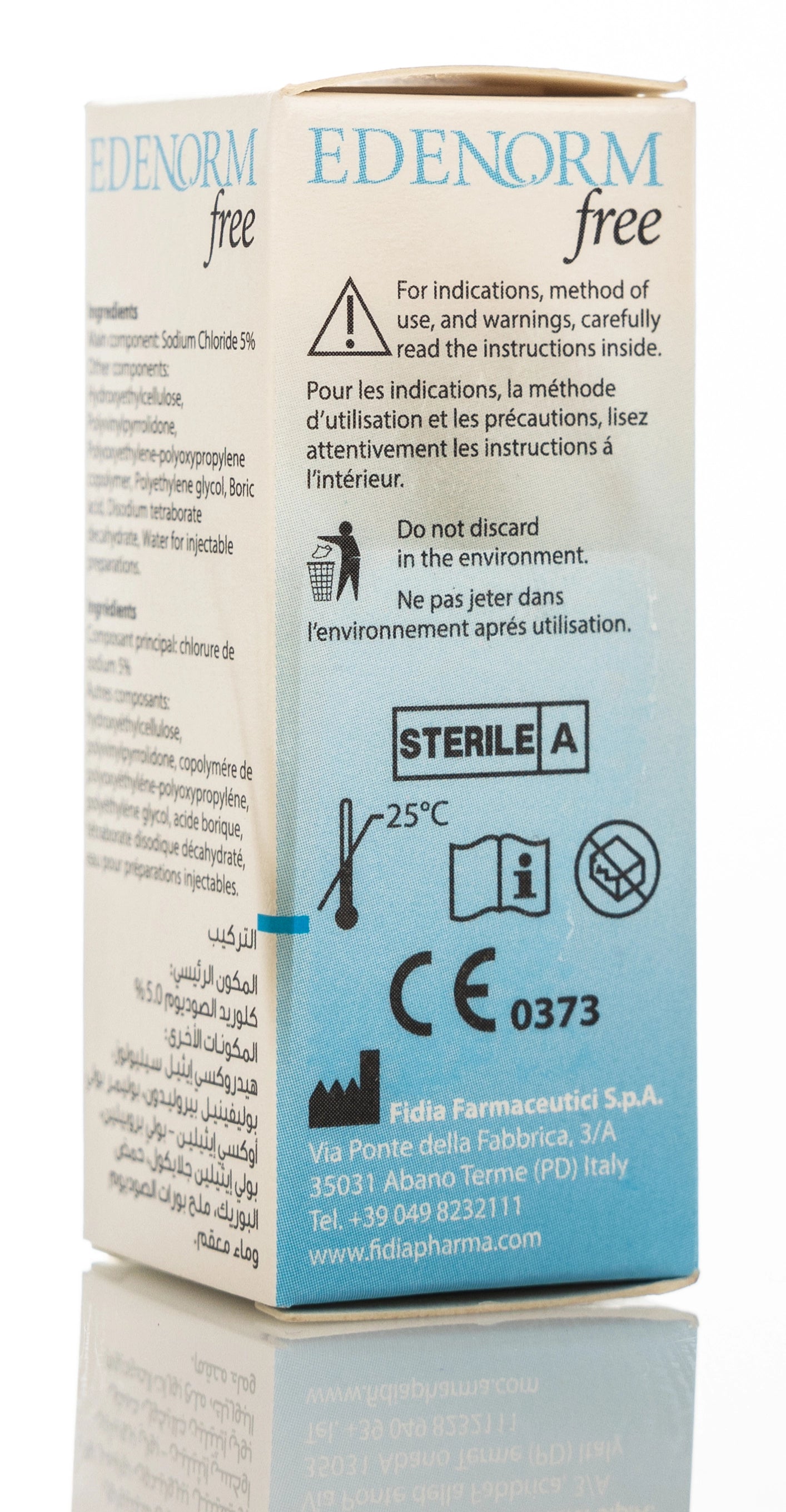 Edenorm 5% Eye Drops 10Ml [Preservative Free]
