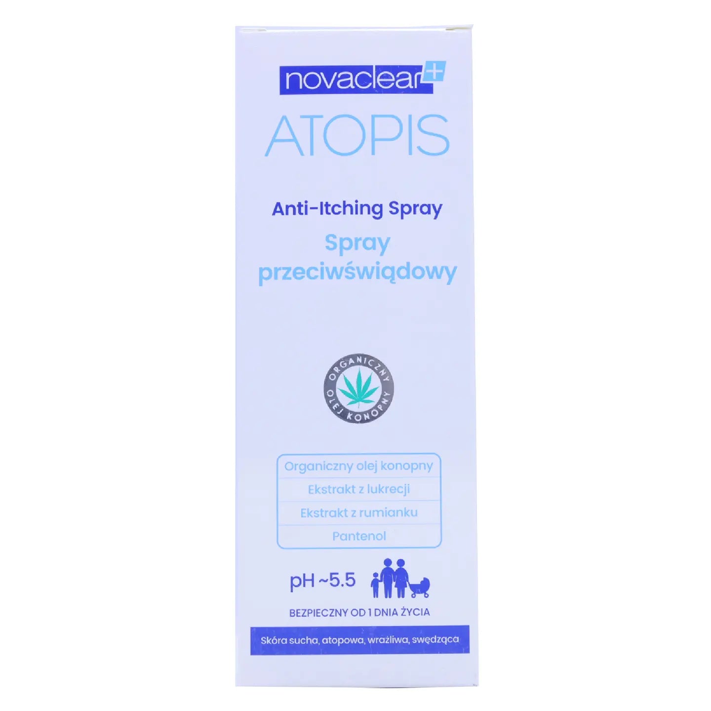 Novaclear Atopis Anti-Itching Spray 100 Ml