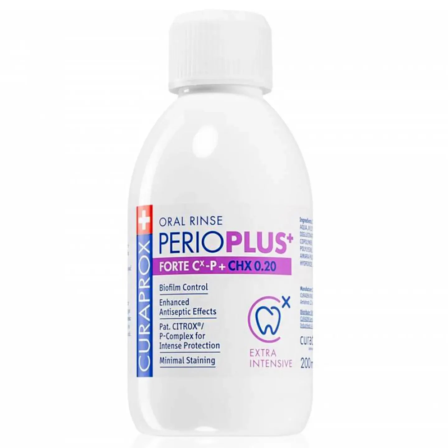 Curaprox Perioplus Forte [Chlorohexedine 0.20%] Mouthwash 200 Ml