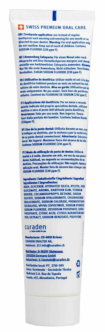 Curaprox Perioplus Support [Chlorohexedine 0.09%] Toothpaste 75ml