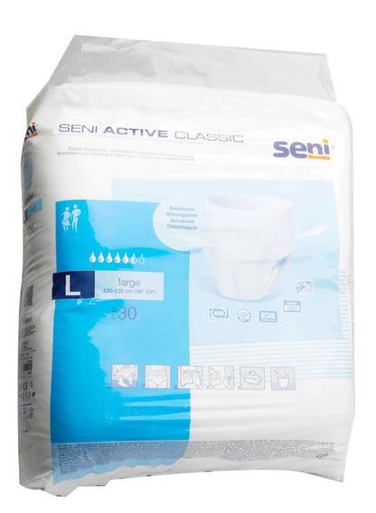 Seni Active Classic Underwear [Large] 30 Pieces