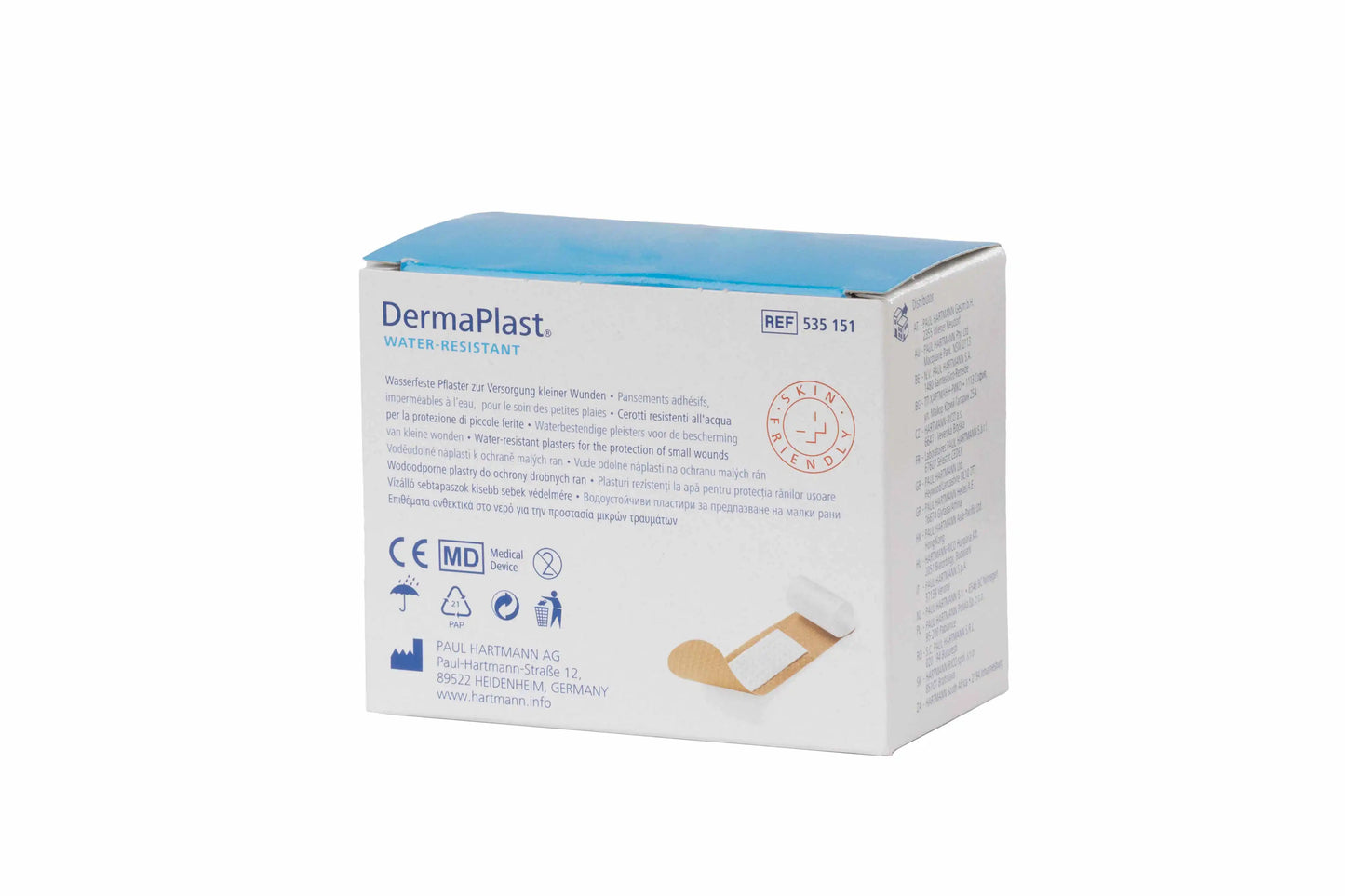 Hartmann Dermaplast Water Resistantt (19mm*72mm) 100 Pieces