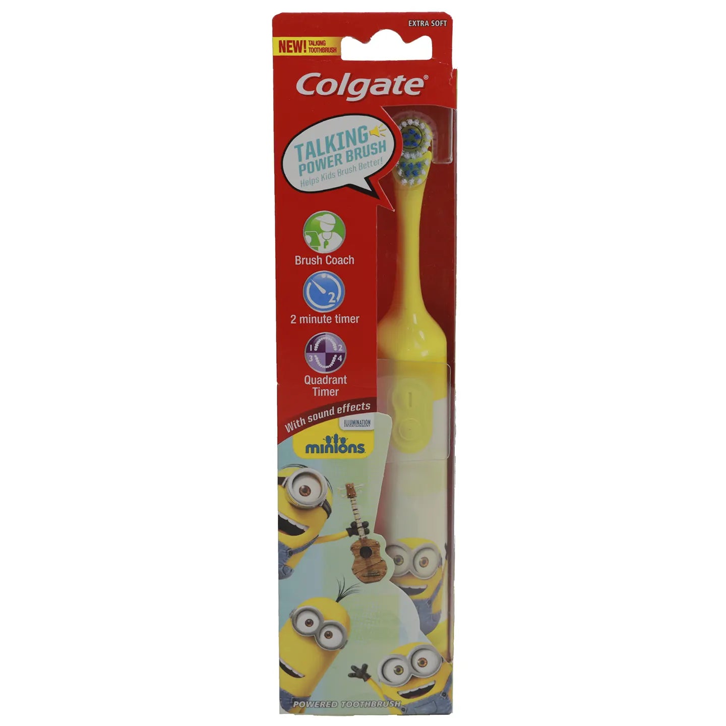 Colgate Power Toothbrush [Minions] +3 years Extra soft