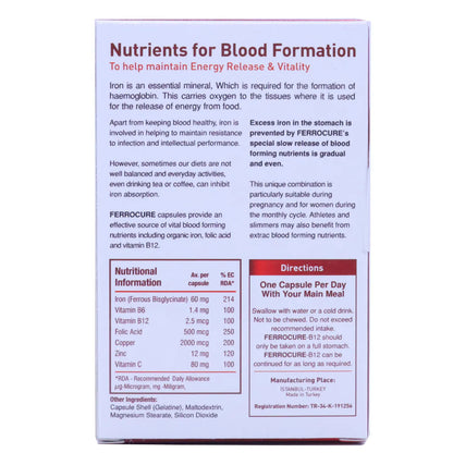Ferrocure 30 Capsules