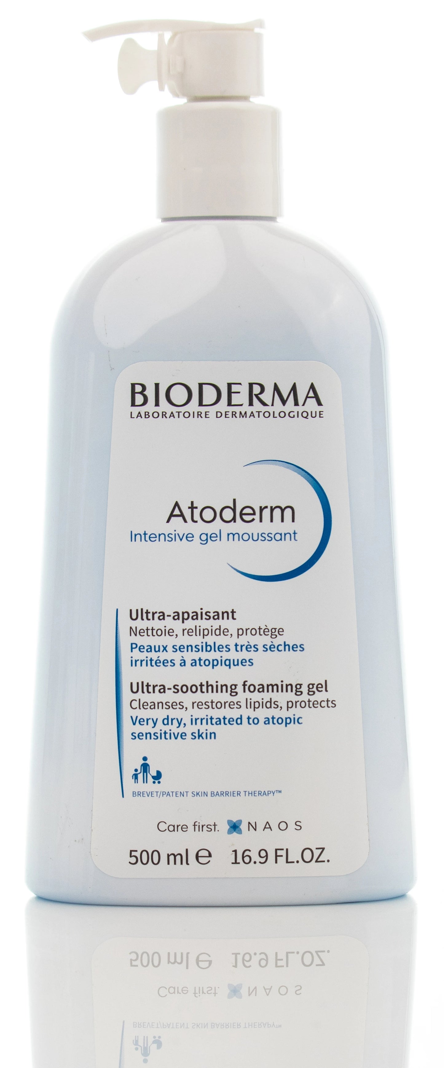 Bioderma Atoderm Intensive Gel Moussant Ultra-Soothing Foaming Gel 500 Ml