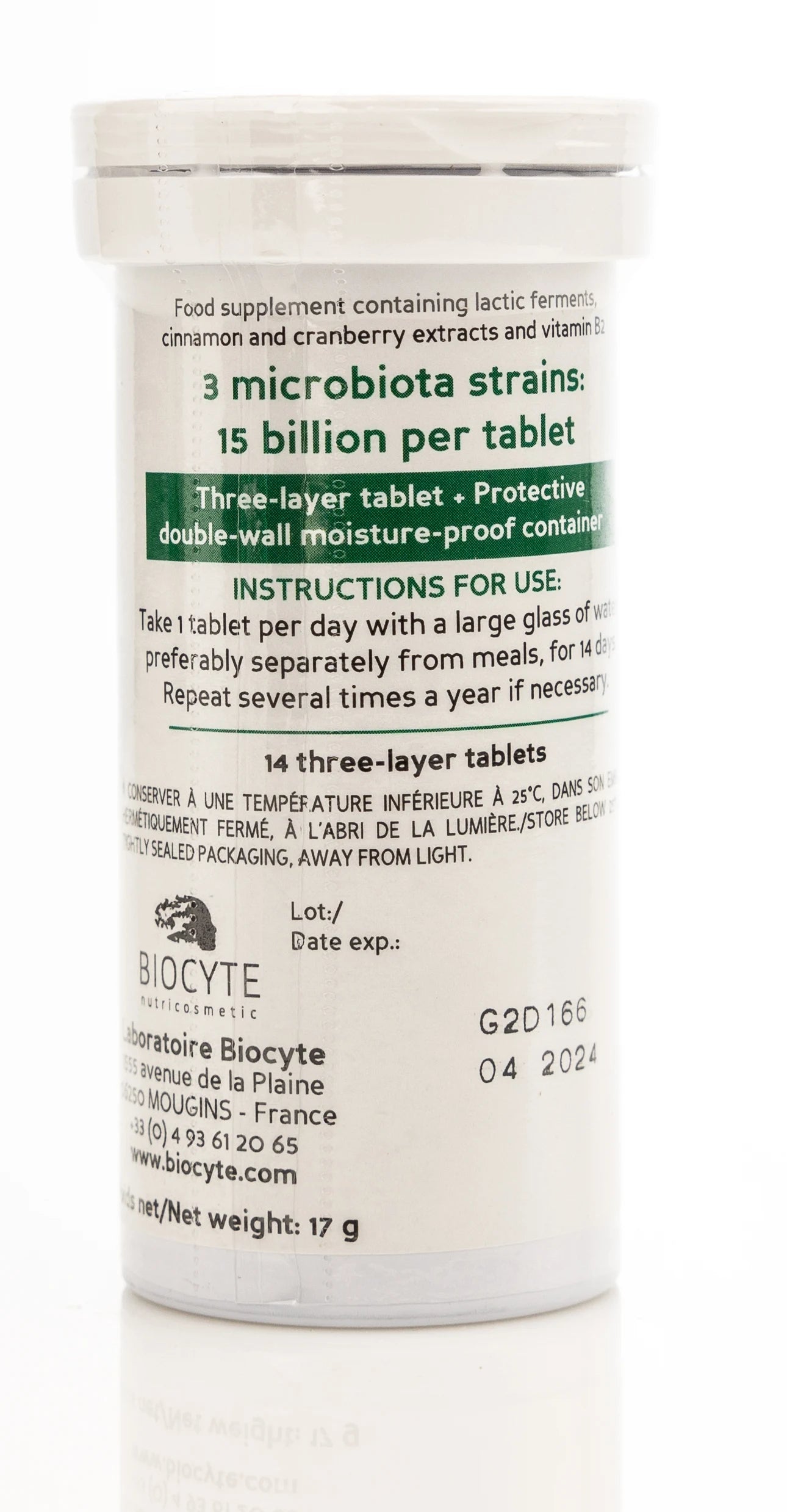 Biocyte Microbiote Intime 14 Tablets