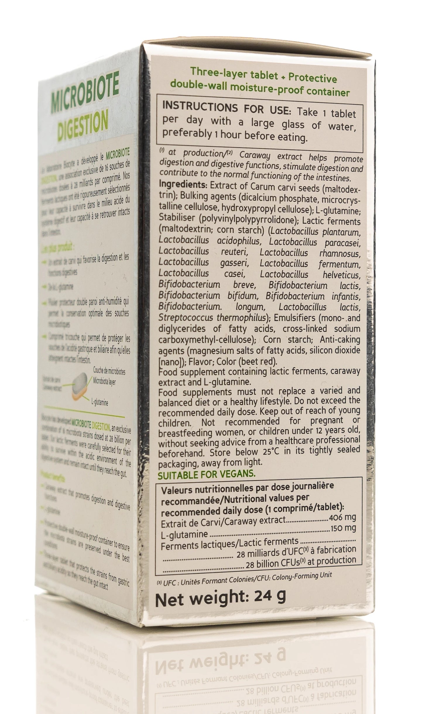 Biocyte Microbiote Digestion 20 Tablets