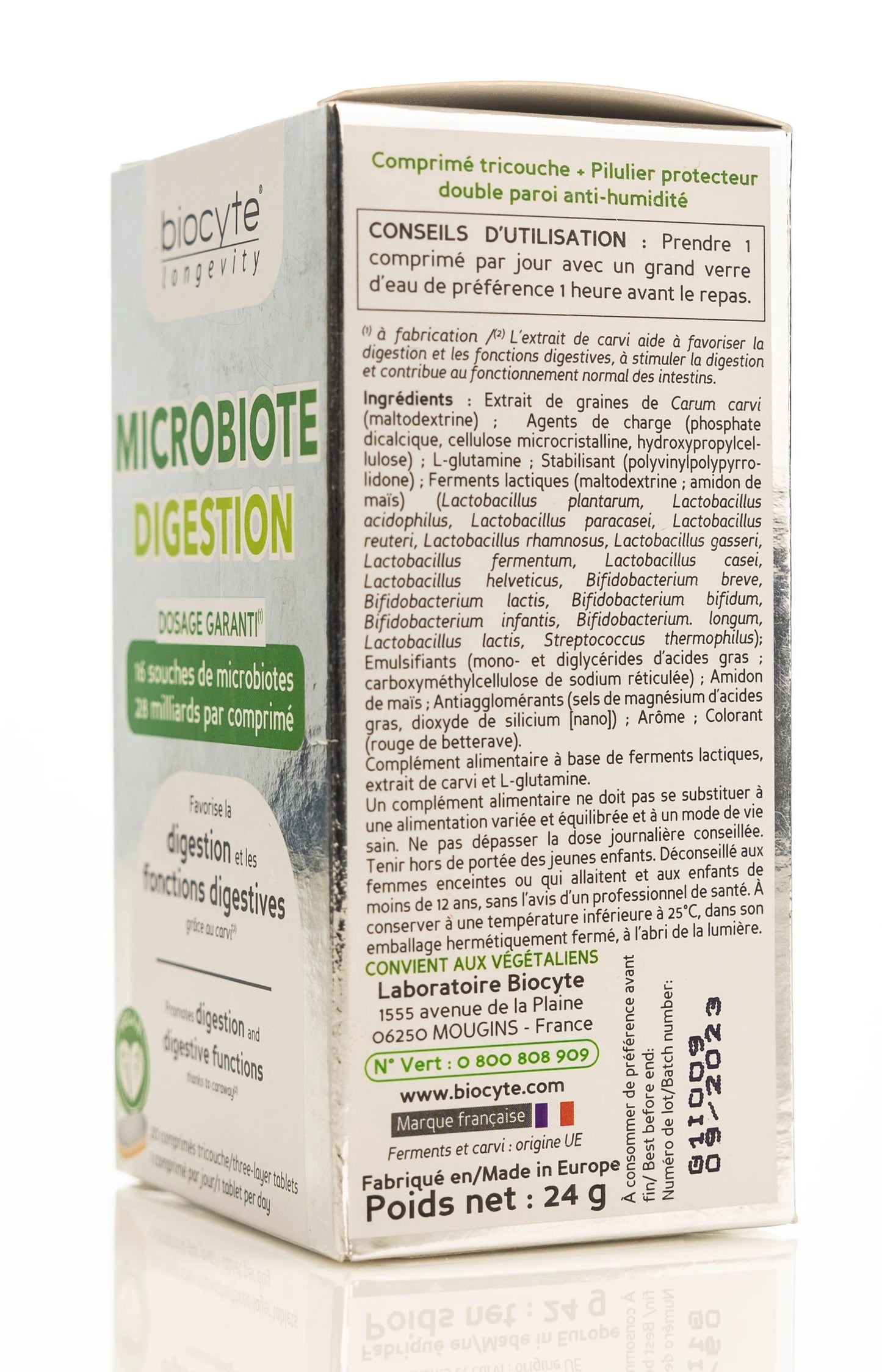 Biocyte Microbiote Digestion 20 Tablets