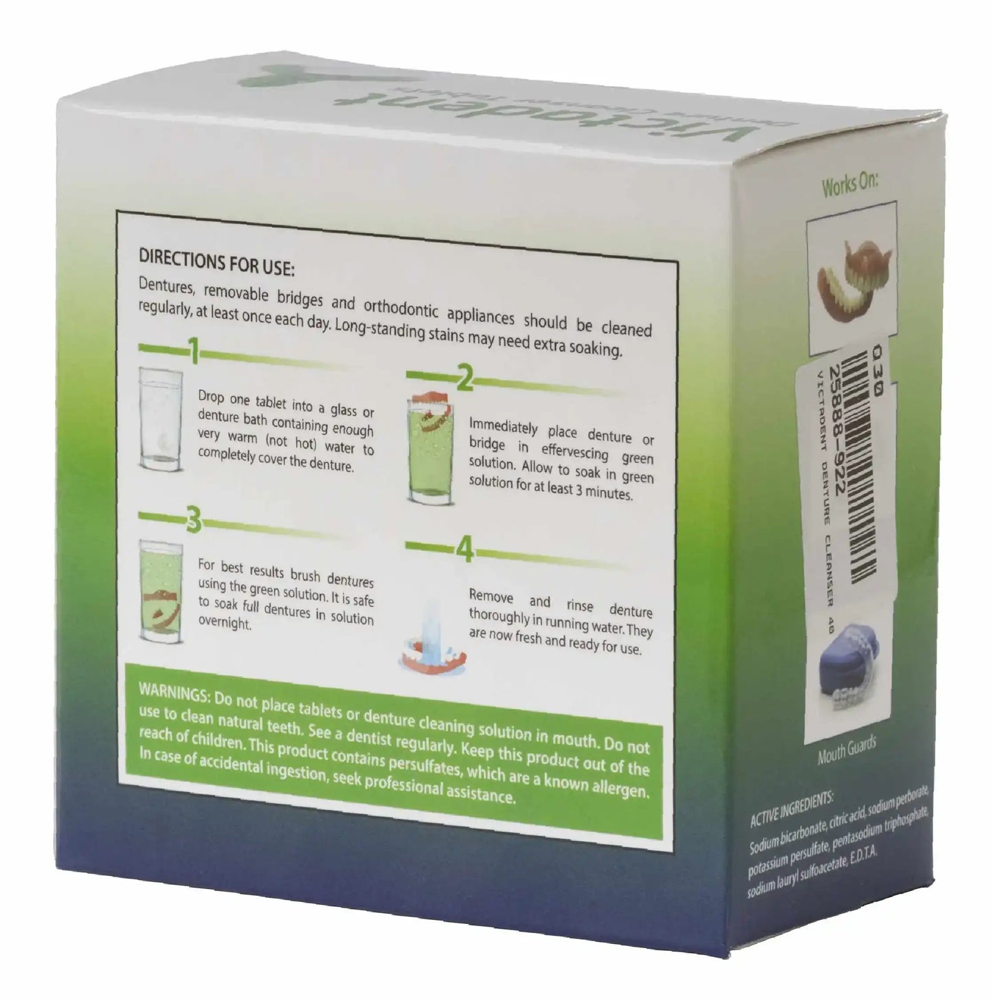 Victadent Denture Cleanser 40 Tablets