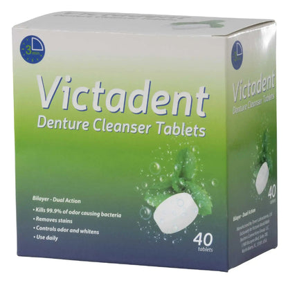 Victadent Denture Cleanser 40 Tablets