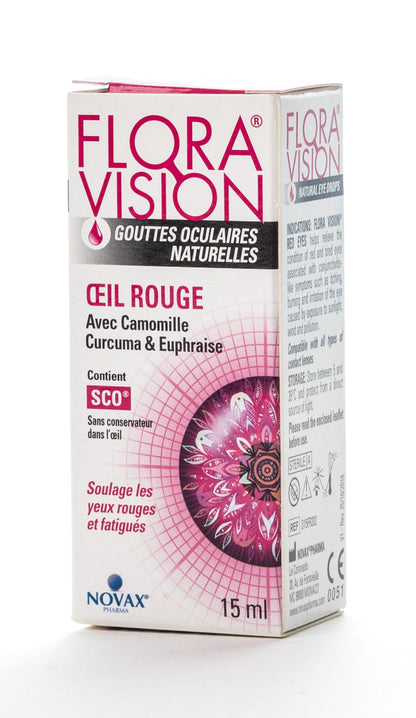 Flora Vision Eye Drops 15Ml
