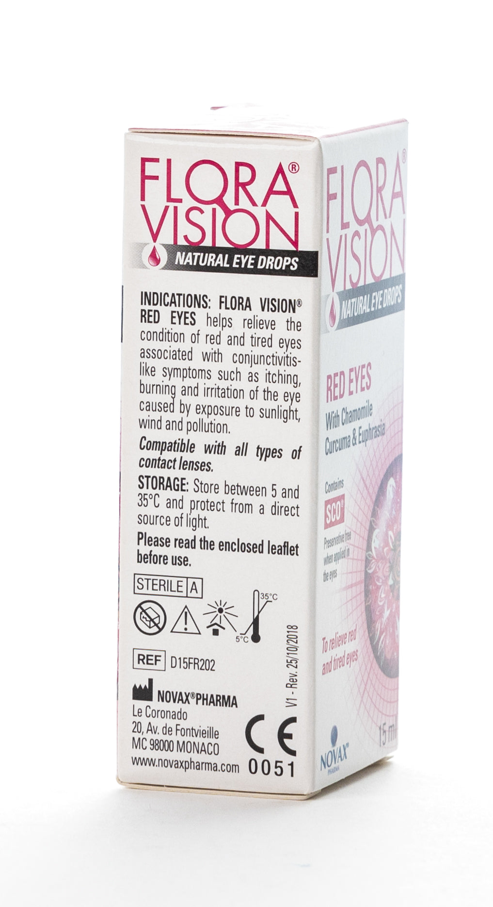 Flora Vision Eye Drops 15Ml