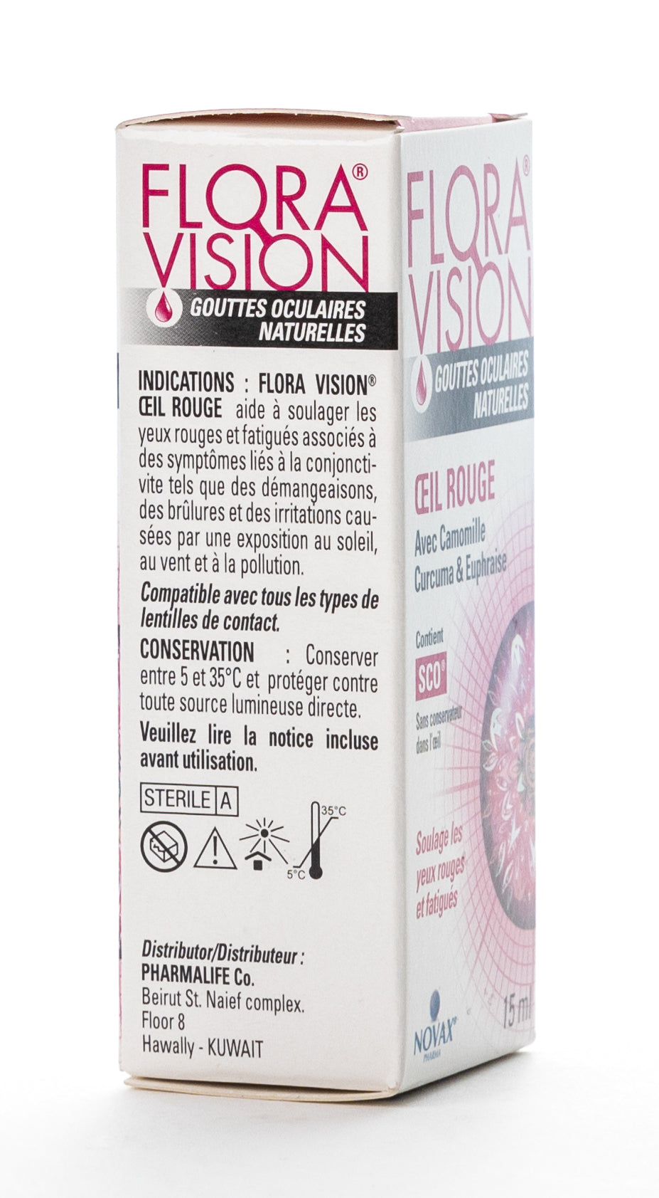 Flora Vision Eye Drops 15Ml