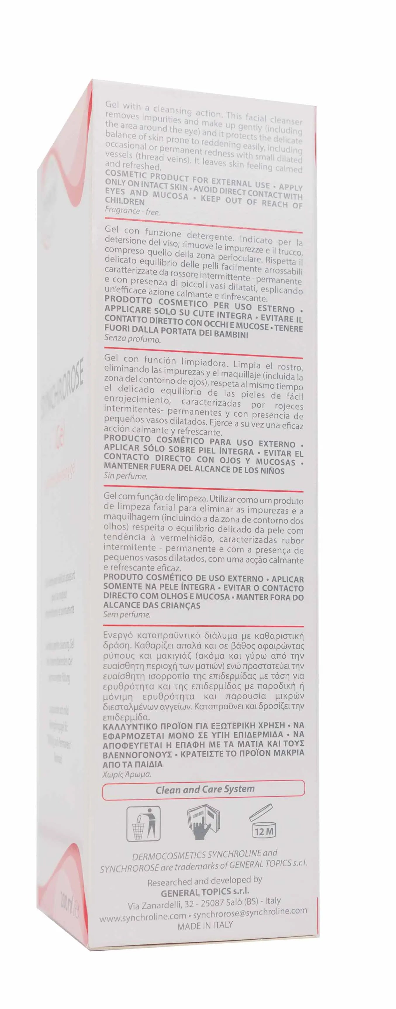Synchrorose Gentle Cleansing Gel 200 Ml