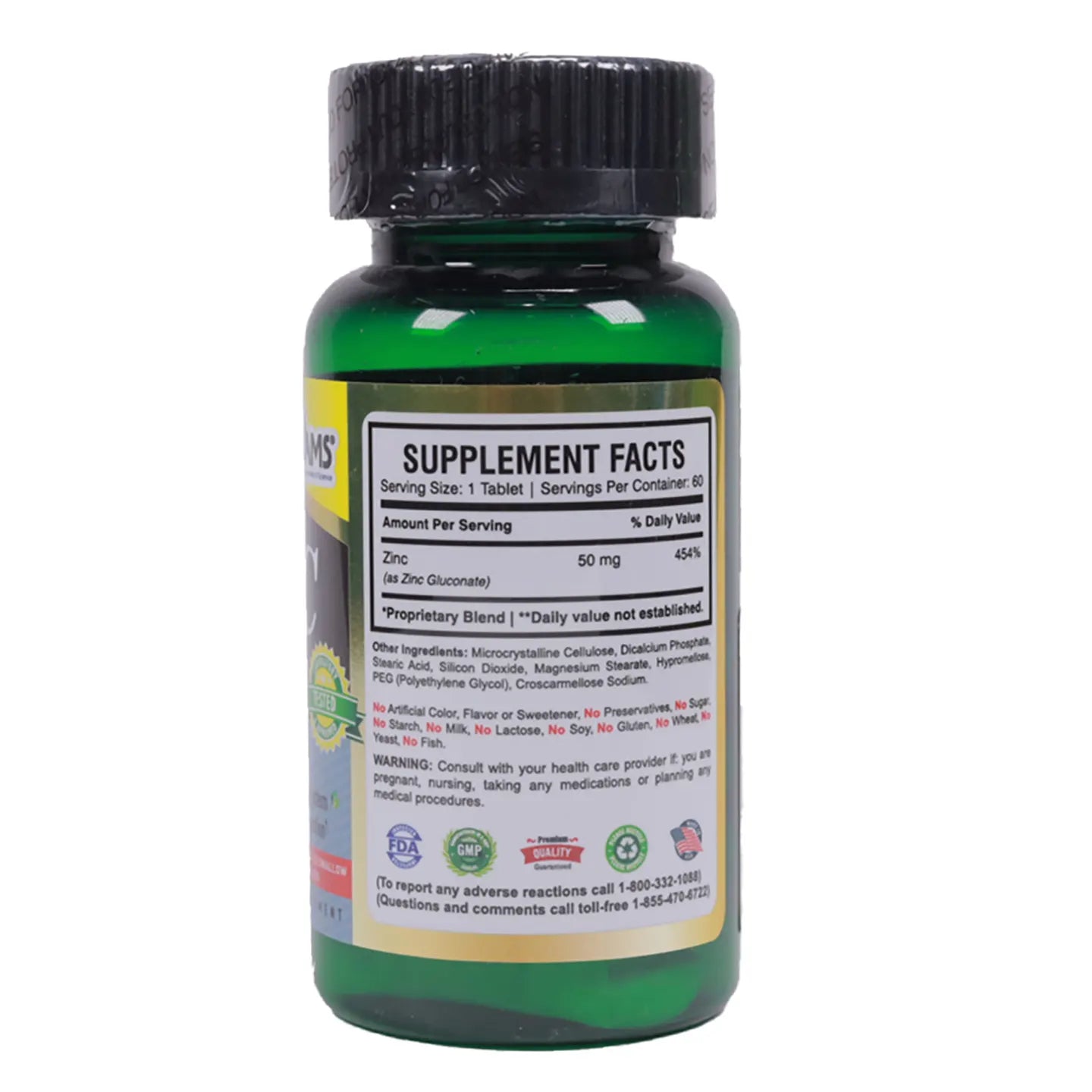 AMS Zinc 50 mg 60 Tablet