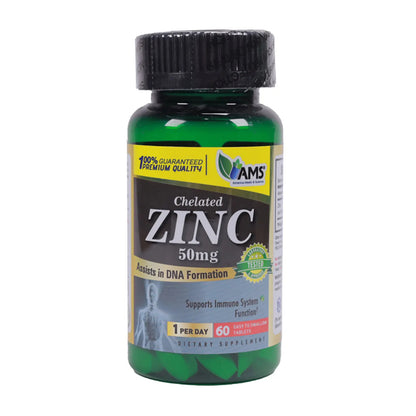 AMS Zinc 50 mg 60 Tablet