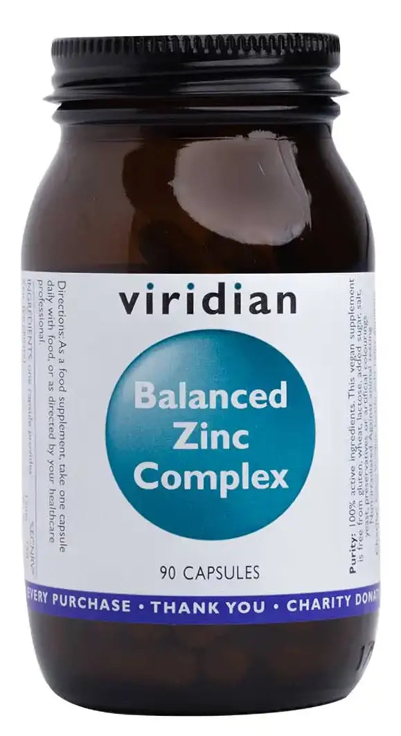 Viridian Zinc Complex 90 Capsules