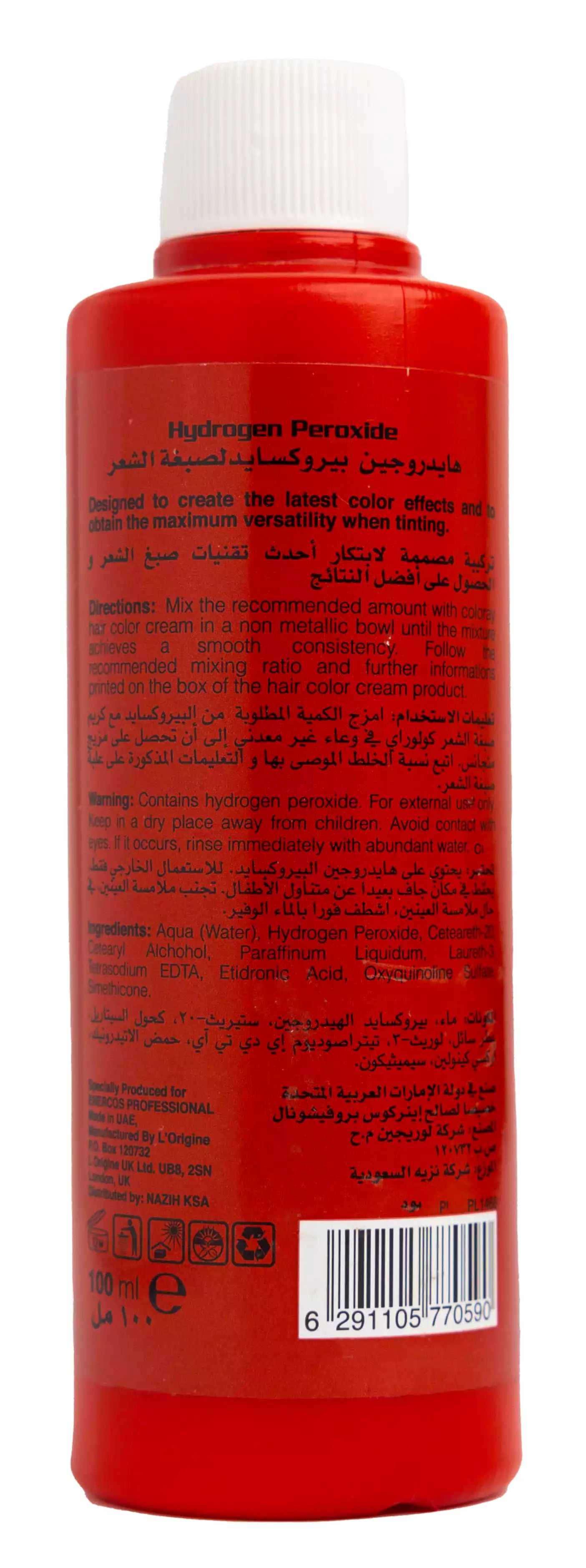 Enercos Coloray 3% H2O2 100 Ml [10V]