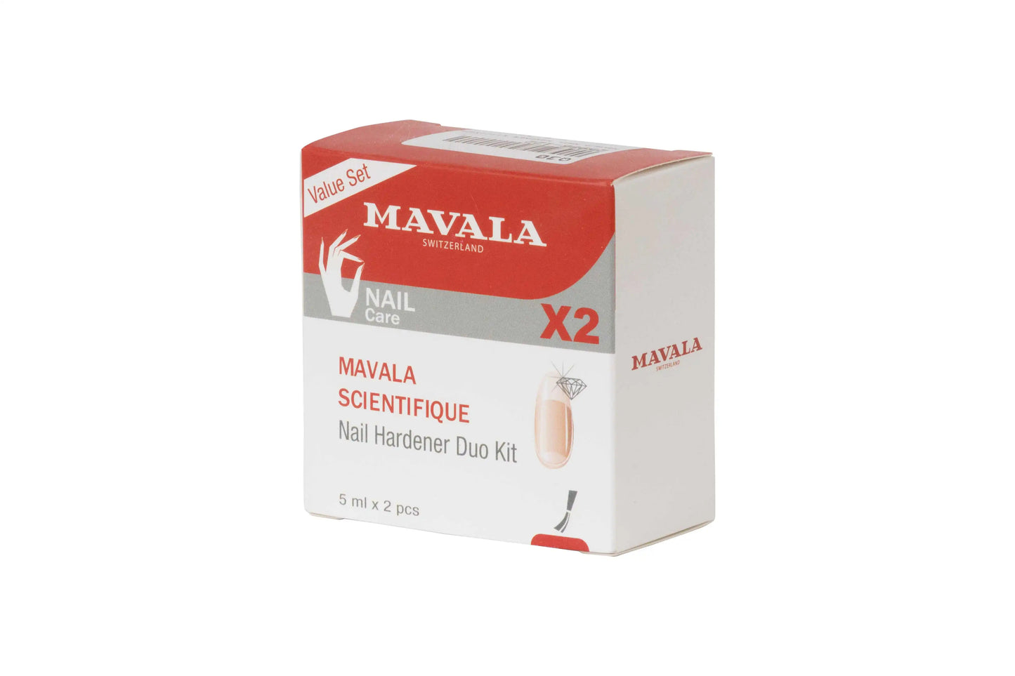Mavala Nail Hardener  Kit 2 X 5 Ml