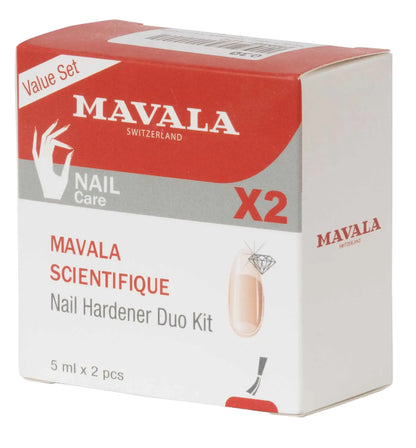 Mavala Nail Hardener  Kit 2 X 5 Ml