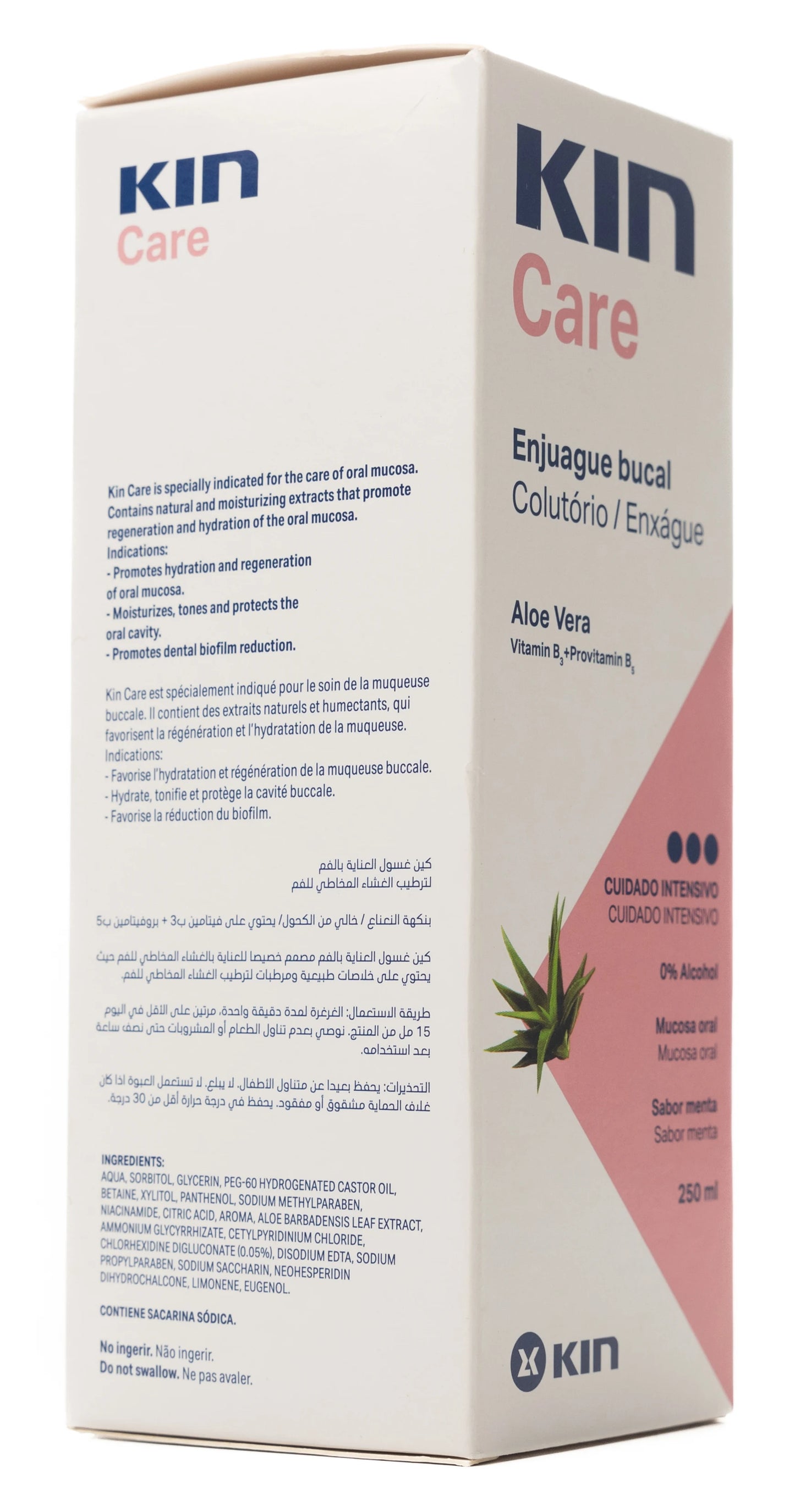 Kin Care Aloe Vera Mouthwash 250ml
