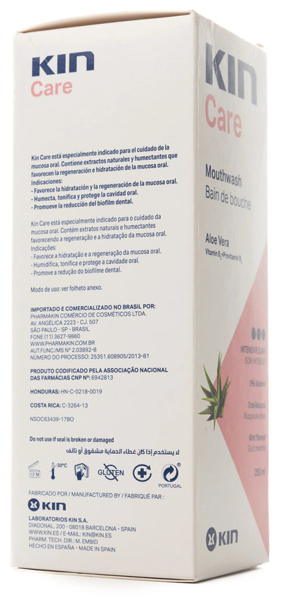 Kin Care Aloe Vera Mouthwash 250ml