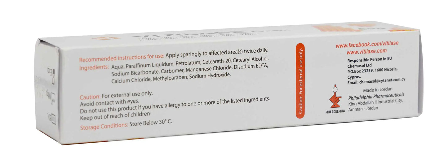 Vitilase Cream 65 Gm
