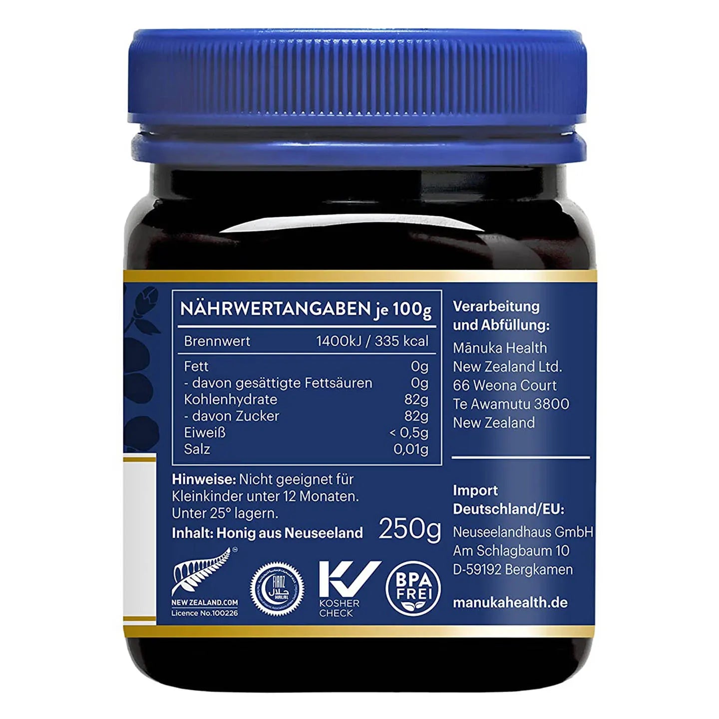 Manuka Health Manuka Honey MGO 550+ 250g