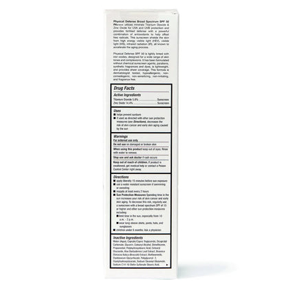 Obagi Physical Defense SPF 50 Light Tinted 96.3 gm