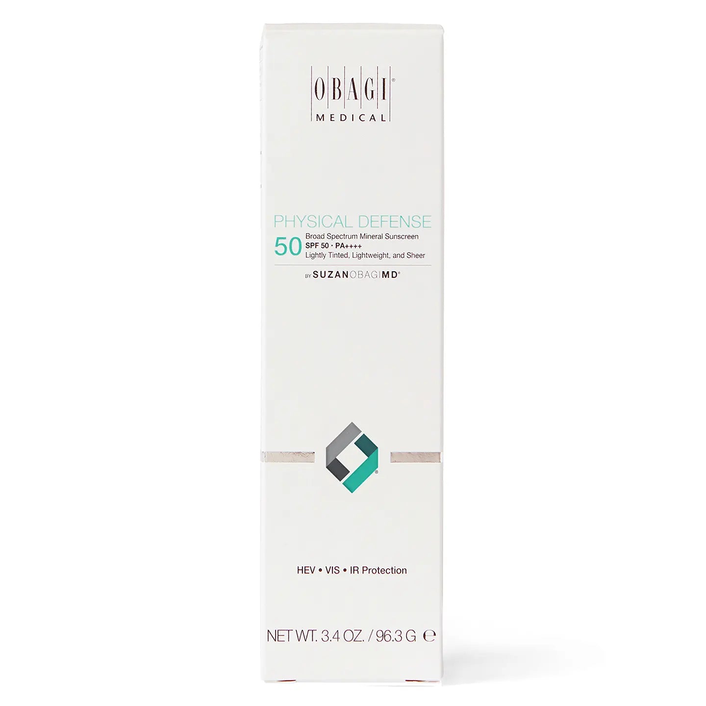 Obagi Physical Defense SPF 50 Light Tinted 96.3 gm