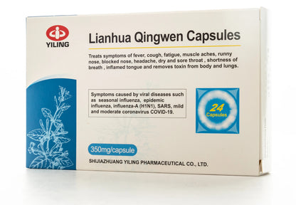Lianhua Qingwen 350 Mg 24 Capsules