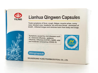 Lianhua Qingwen 350 Mg 24 Capsules