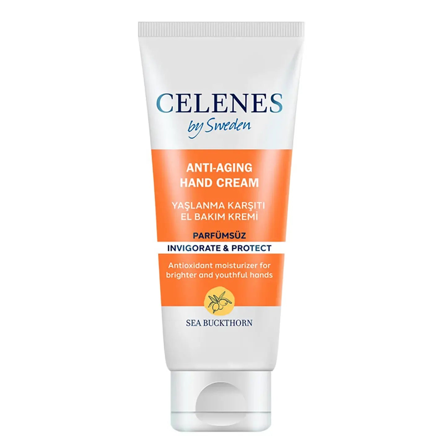 Elenes by Sweden Anti-Aging Hand Cream Sea Buckthorn 75 Ml