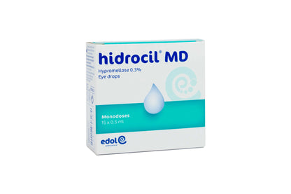 Hidrocil Md Eye Drops 15X0.5Ml