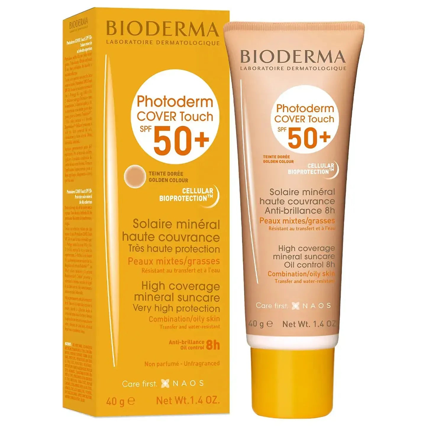 Bioderma Photoderm COVER Touch SPF 50+ (Golden Tint) Cream 40 G