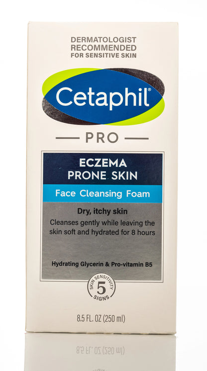 Cetaphil PRO Eczema Prone Skin Face Cleansing Foam 250 Ml