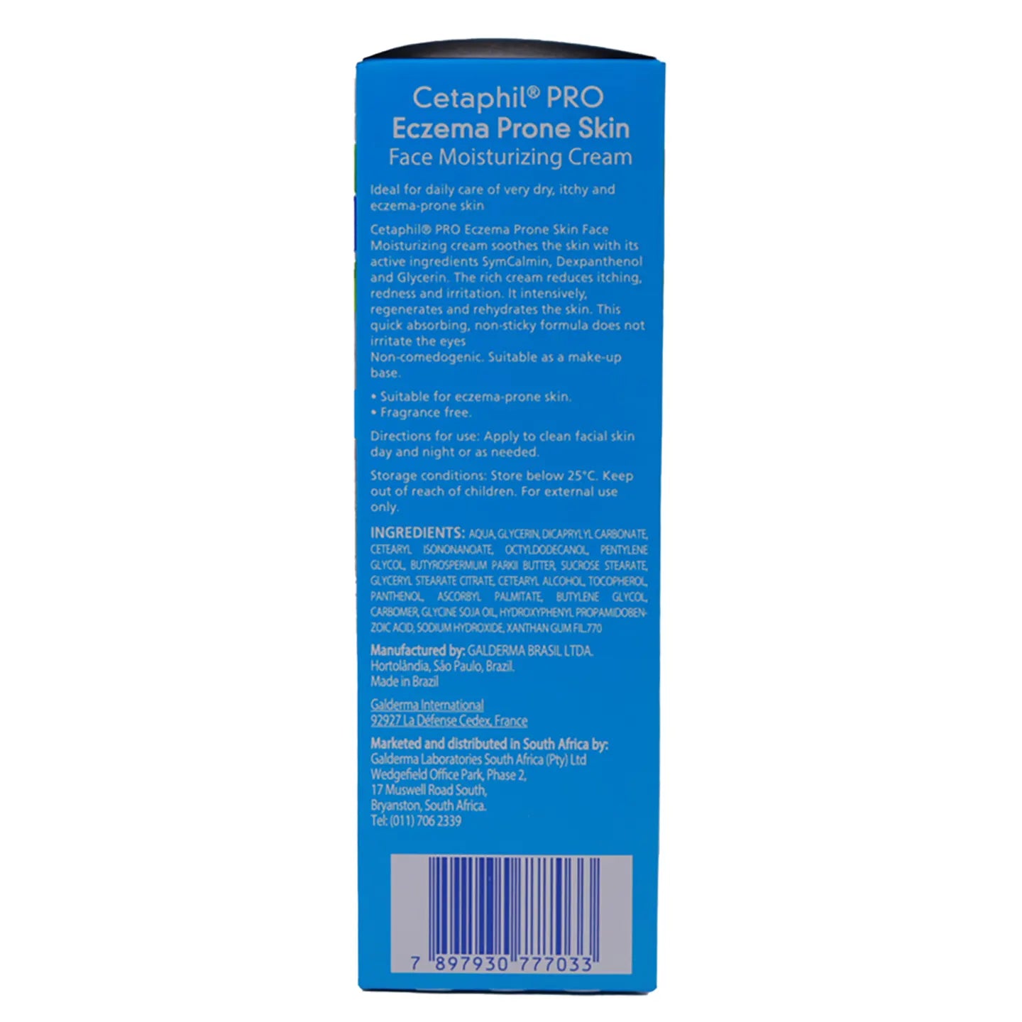 Cetaphil PRO Eczema Prone Skin Face Moisturizing Cream 50 Ml